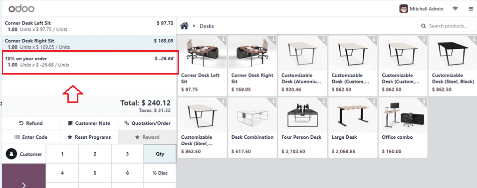 An Overview of Coupons & Promotion in Odoo 17 Point of Sale-cybrosys