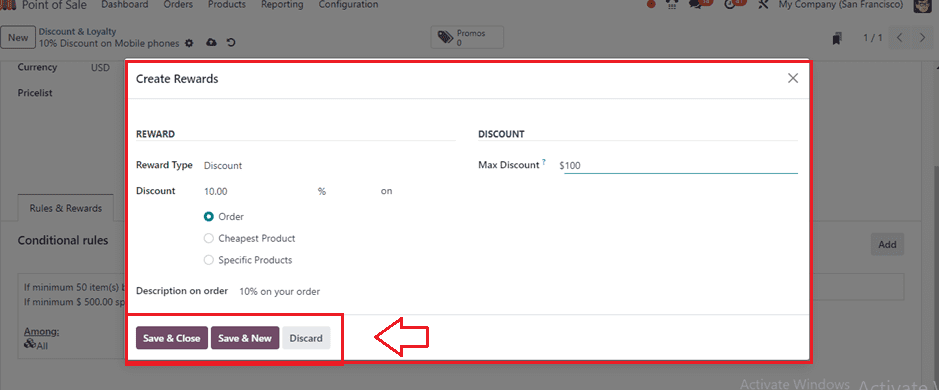 An Overview of Coupons & Promotion in Odoo 17 Point of Sale-cybrosys