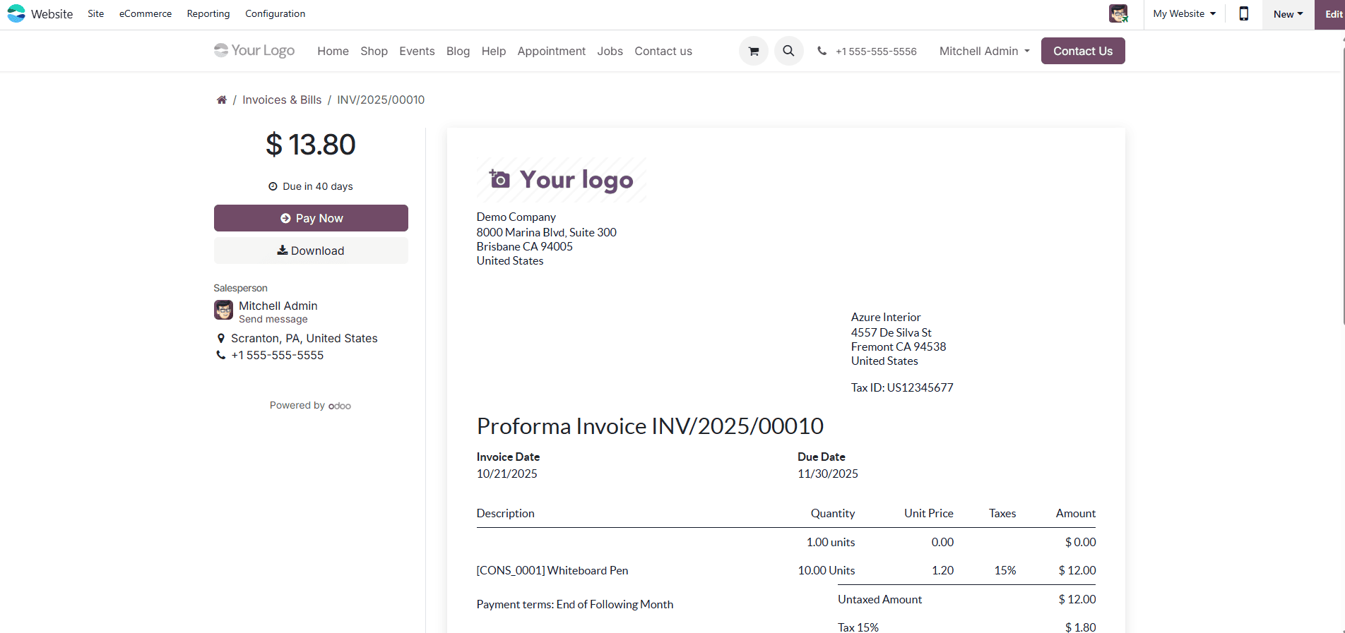 An Overview of Creating Customer Invoices in Odoo 19-cybrosys