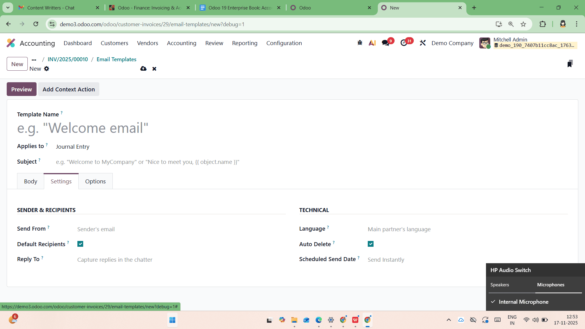 An Overview of Creating Customer Invoices in Odoo 19-cybrosys