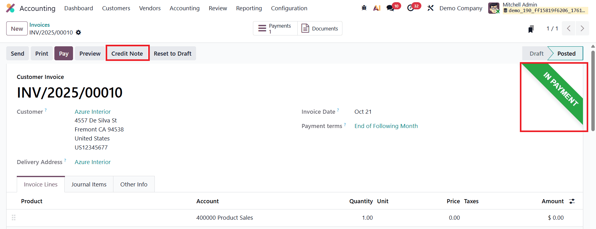 An Overview of Creating Customer Invoices in Odoo 19-cybrosys