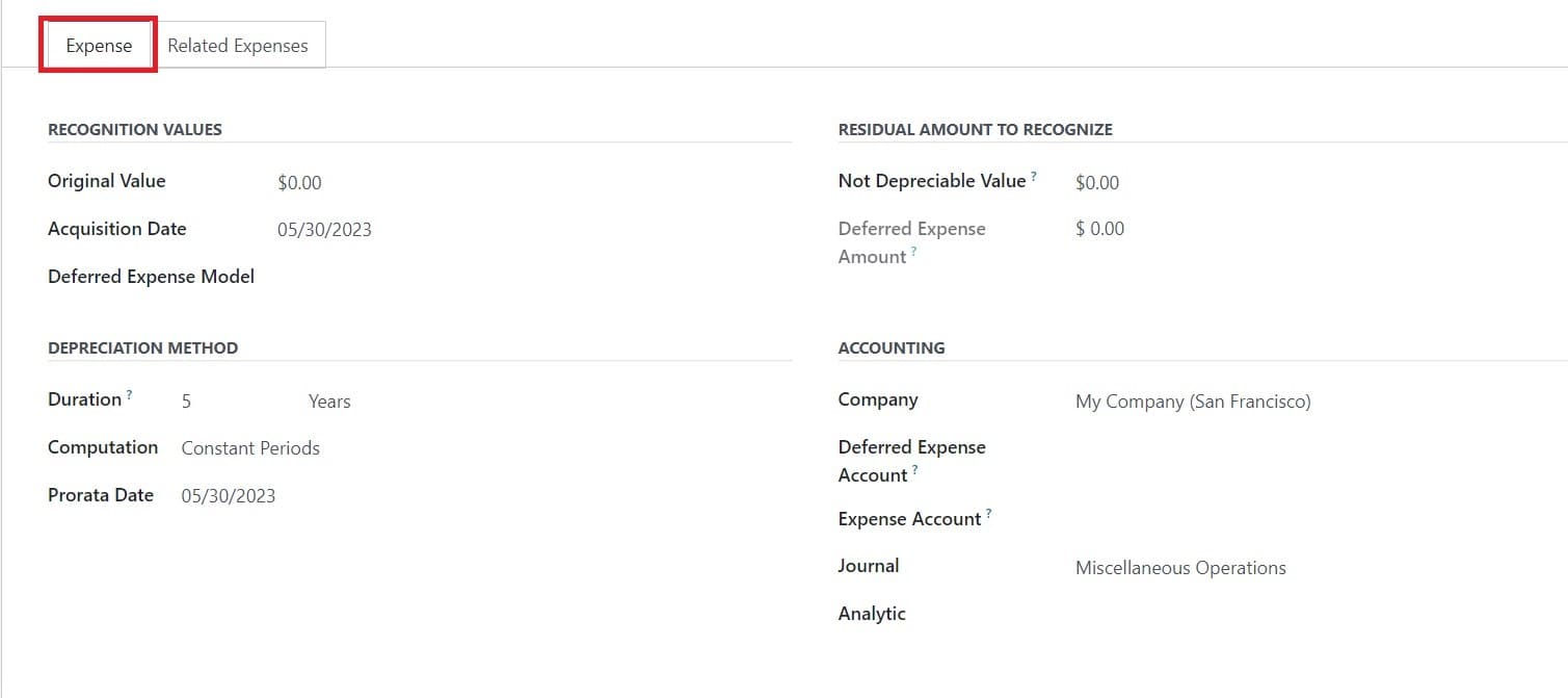 An Overview of Deferred Expense Management in Odoo 16 Accounting-cybrosys