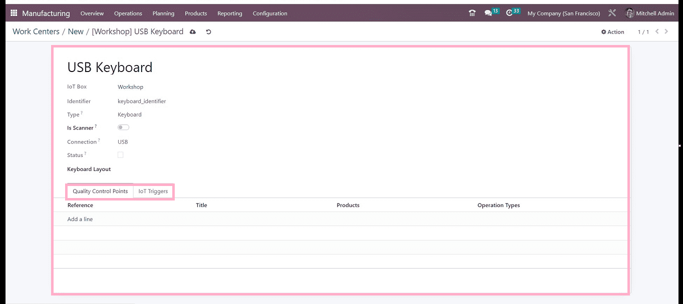 An Overview of Equipment Efficiency of Work Centers with Odoo 16-cybrosys