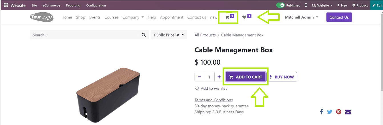 An Overview of Functions & Options Available in Odoo 16  Website App-cybrosys