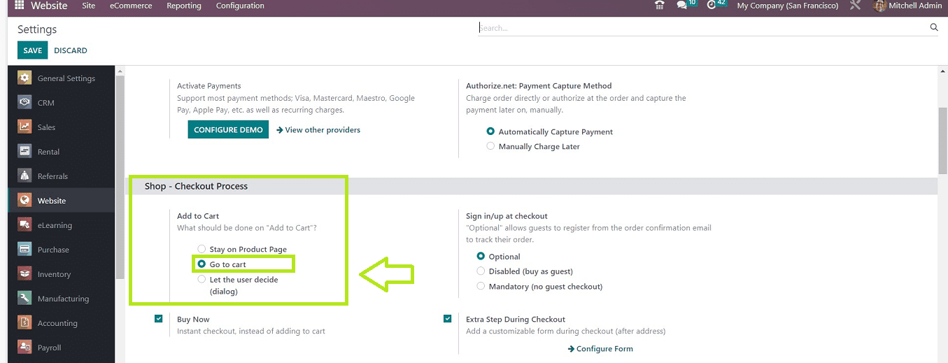 An Overview of Functions & Options Available in Odoo 16  Website App-cybrosys