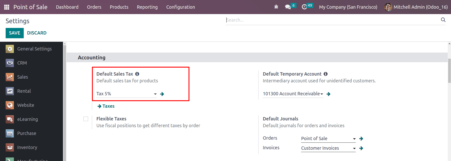 An Overview of Managing Accounts with Odoo 16 POS App-cybrosys