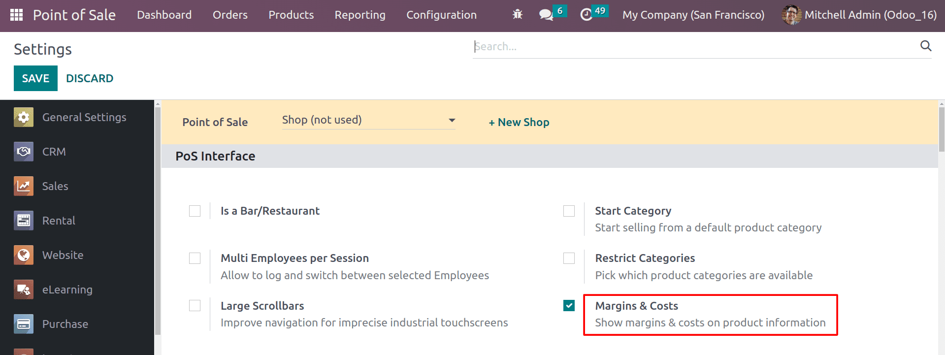 An Overview of Margin & Cost on Product Information With Odoo 16 POS-cybrosys