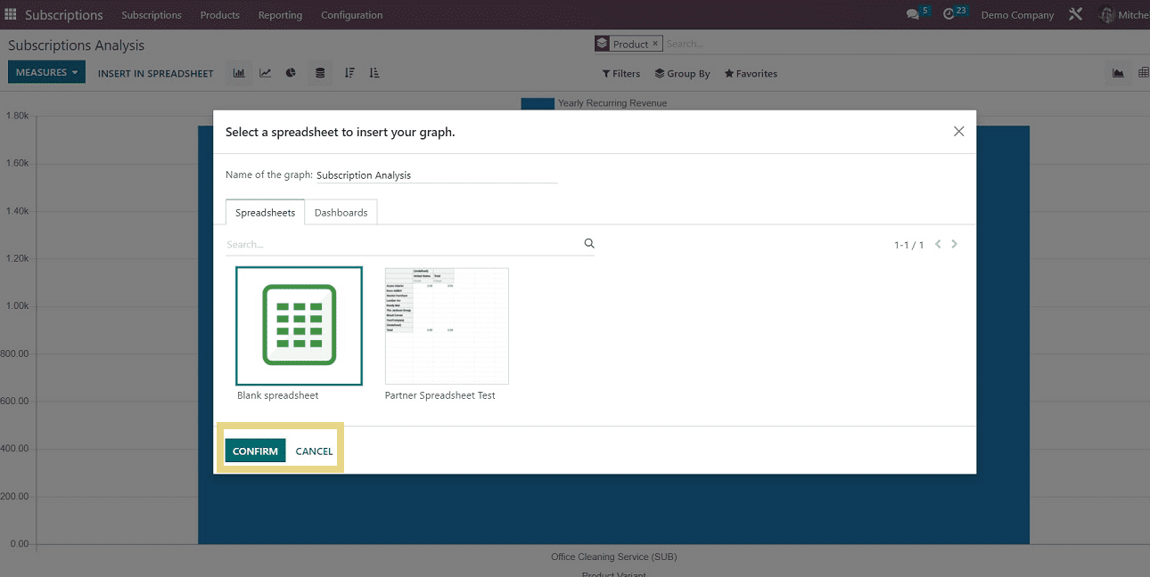 An Overview of Multiple Reporting Features in Odoo 16 Subscription Module-cybrosys