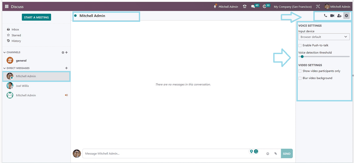 An Overview of Odoo 16 Discuss App-cybrosys