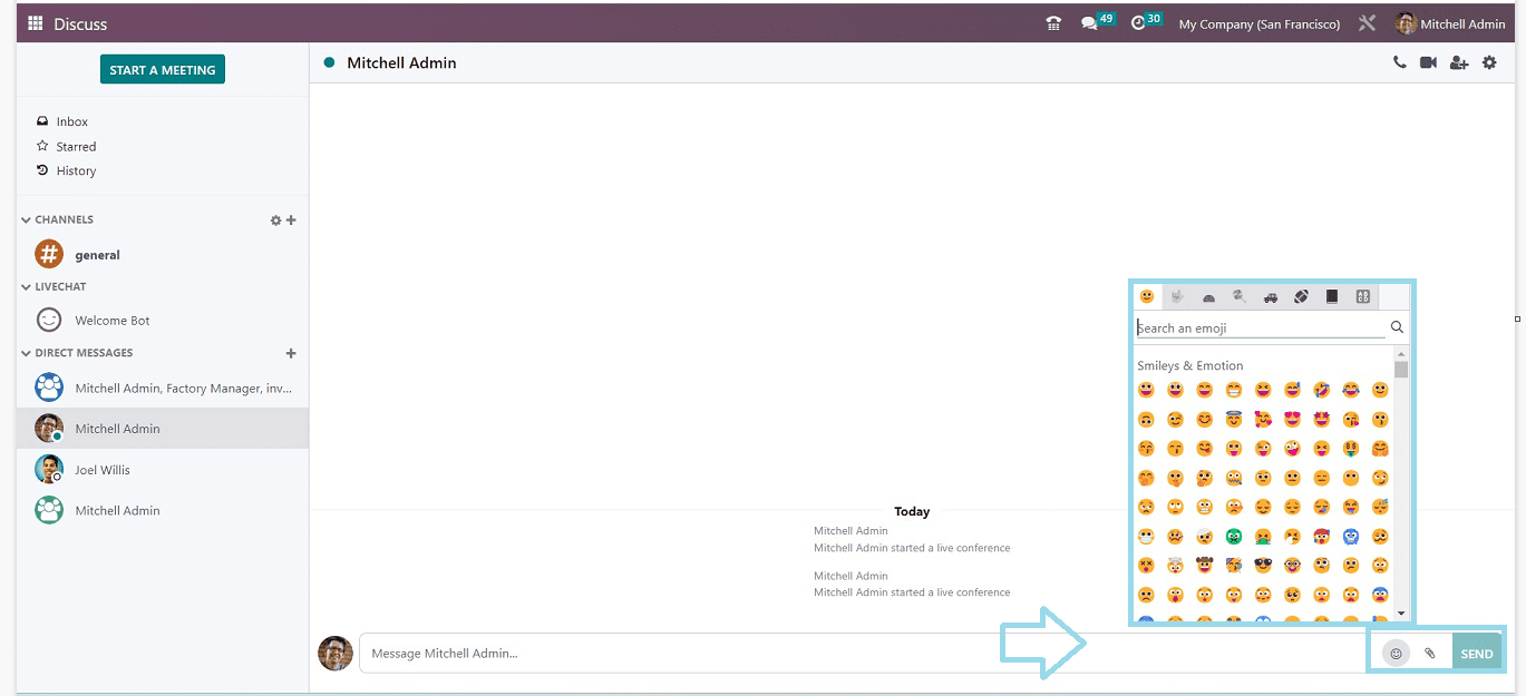 An Overview of Odoo 16 Discuss App-cybrosys