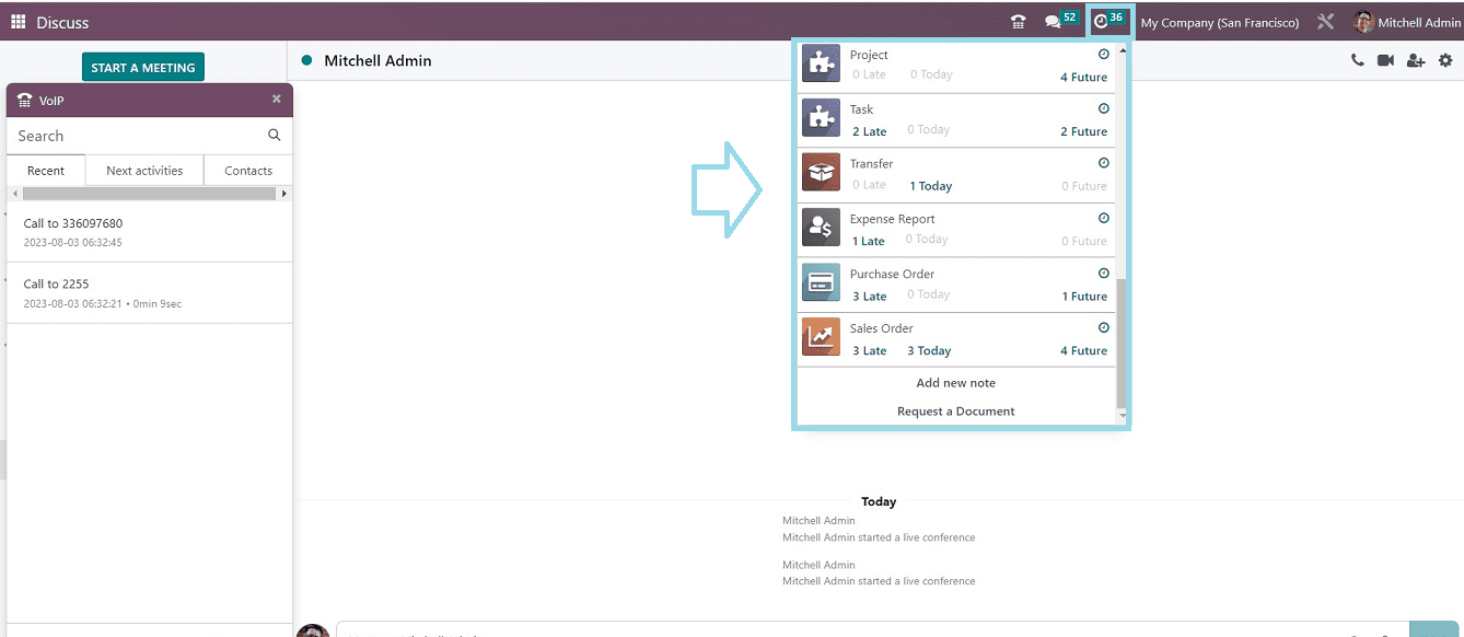 An Overview of Odoo 16 Discuss App-cybrosys