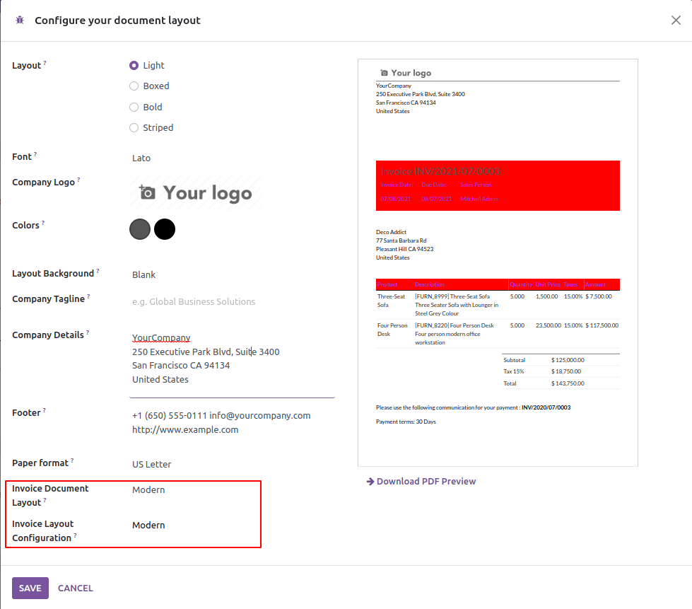 An Overview of Odoo 16 Invoice Format Editor Application-cybrosys