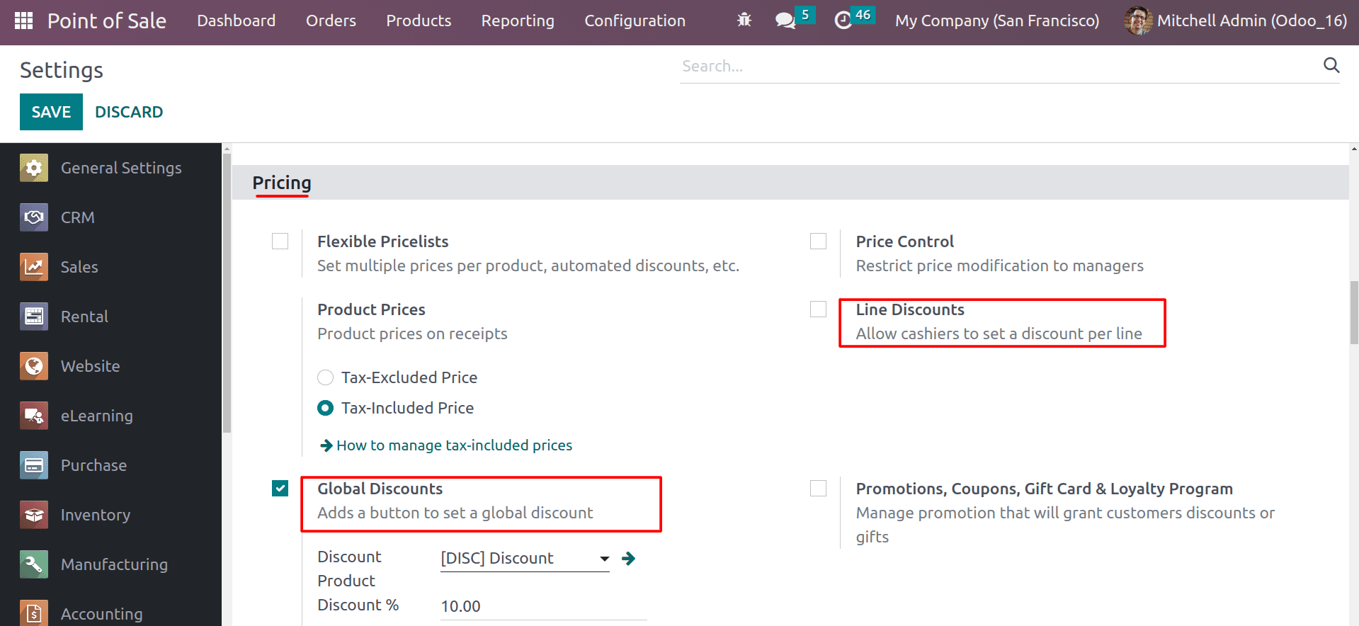 An Overview of Odoo 16 POS Discount Methods-cybrosys