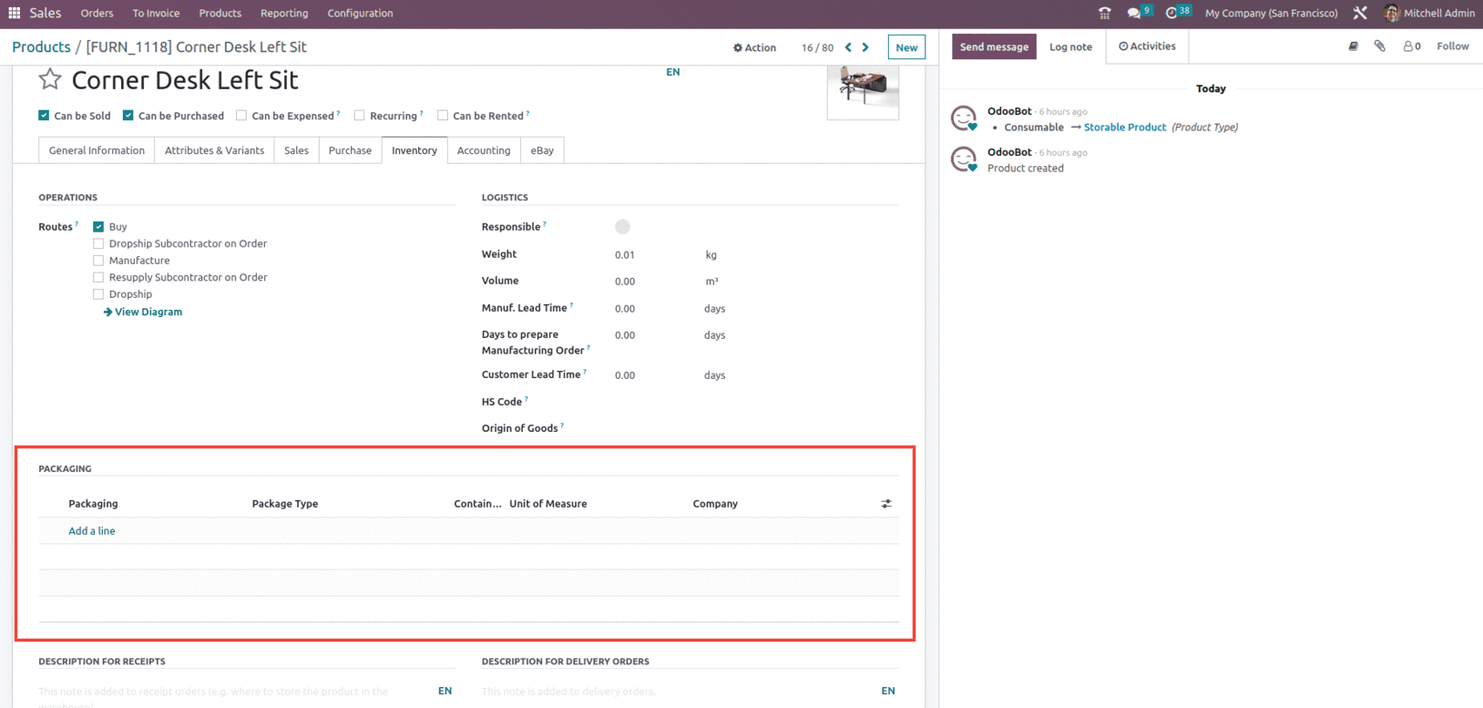 An Overview of Odoo 16 Product Packages and Packaging-cybrosys