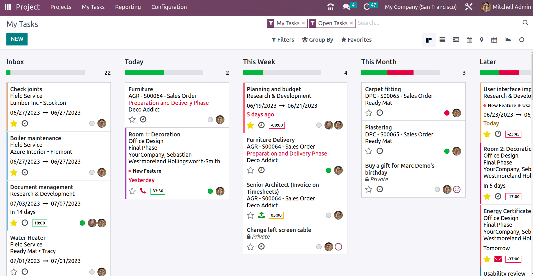 An Overview of Odoo 16 Project Management and Task Management-cybrosys