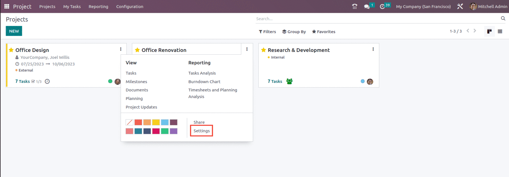 An Overview of Odoo 16 Project Updates and Profitability-cybrosys