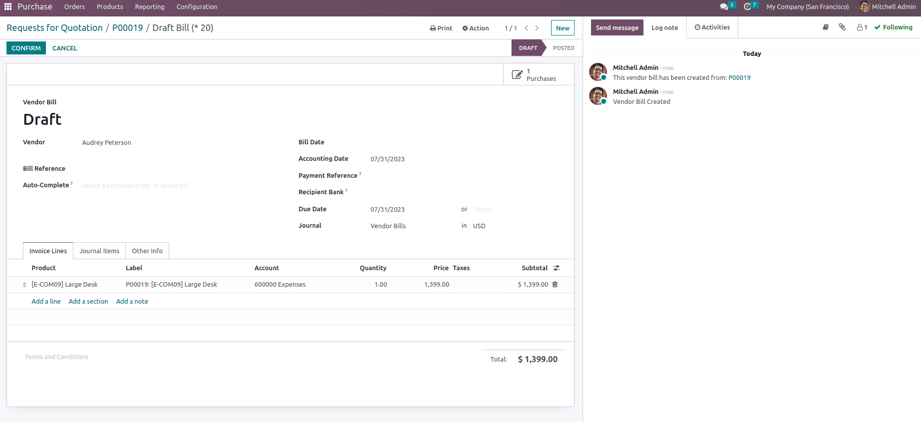 An Overview of Odoo 16 Purchase Module-cybrosys