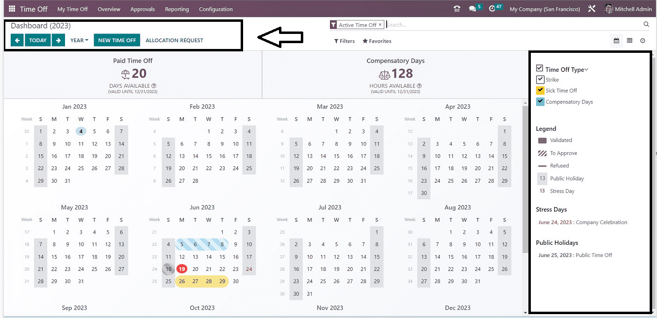 An Overview of Odoo 16 Time Off Module-cybrosys