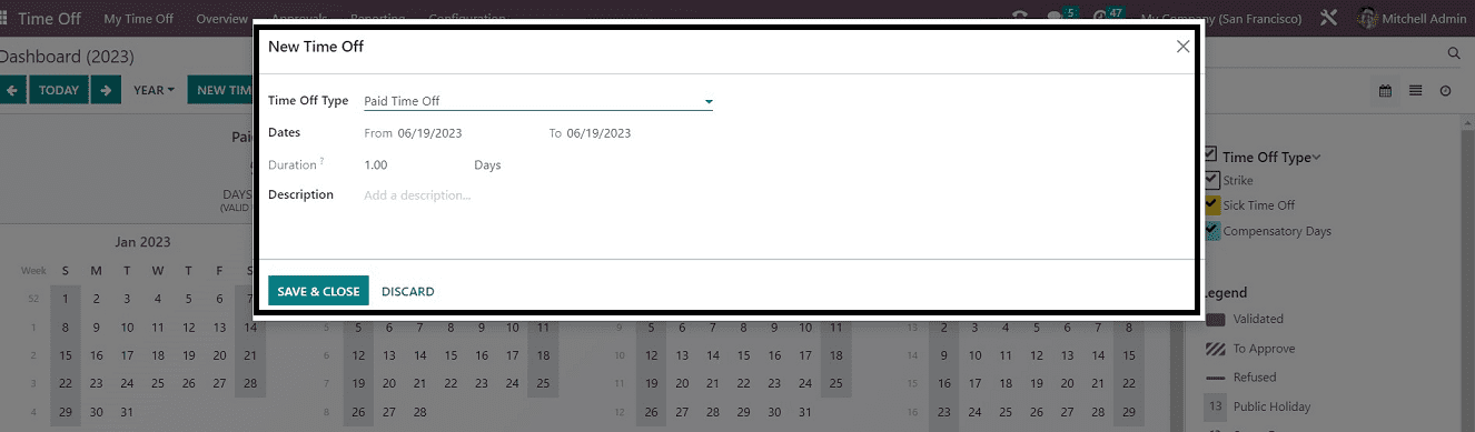 An Overview of Odoo 16 Time Off Module-cybrosys