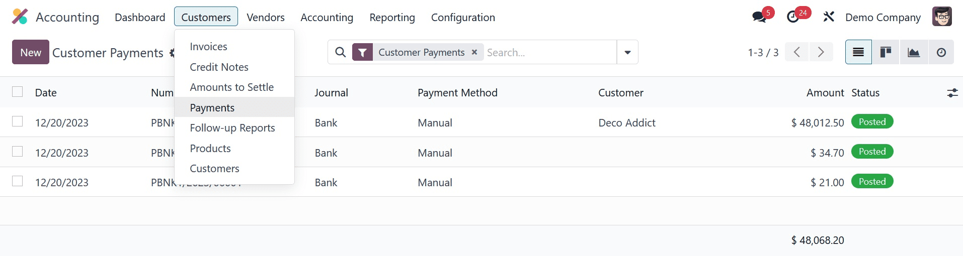 An Overview of Odoo 17 Accounting Online Payment Management-cybrosys