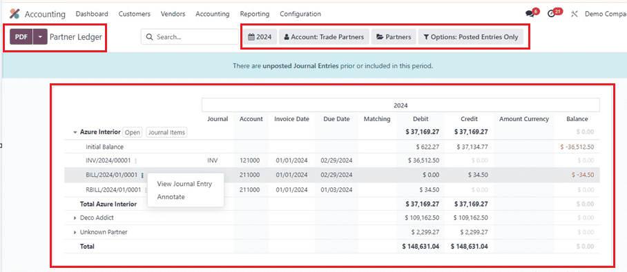 An Overview of Odoo 17 Accounting Reports-cybrosys