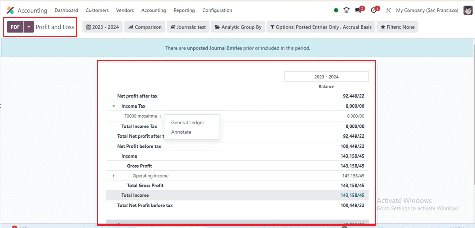 An Overview of Odoo 17 Accounting Reports-cybrosys