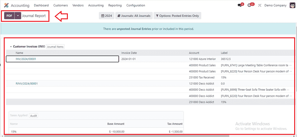 An Overview of Odoo 17 Accounting Reports-cybrosys