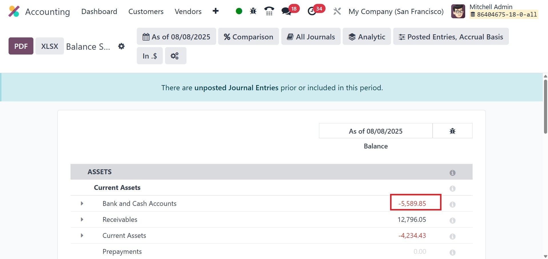 An Overview of Odoo 18 Accounting Reports-cybrosys
