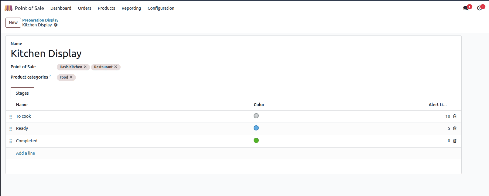 An Overview of Odoo 18 Kitchen Display in Point Of Sale-cybrosys