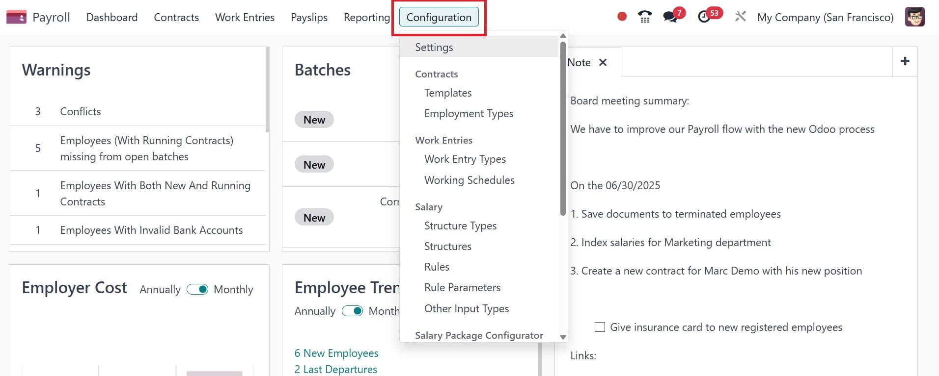An Overview of Odoo 18 Payroll Module-cybrosys