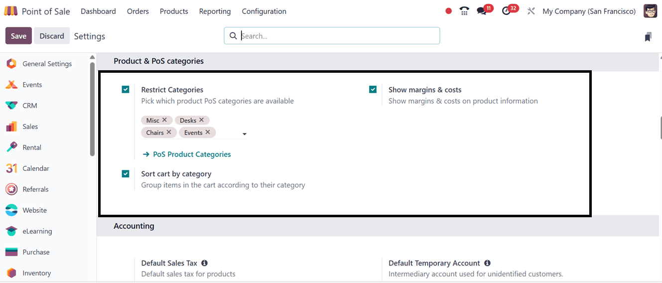 An Overview of Odoo 18 POS Interface Settings-cybrosys