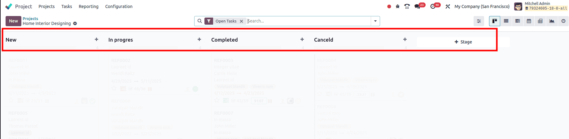 An Overview of Odoo 18 Project Module-cybrosys