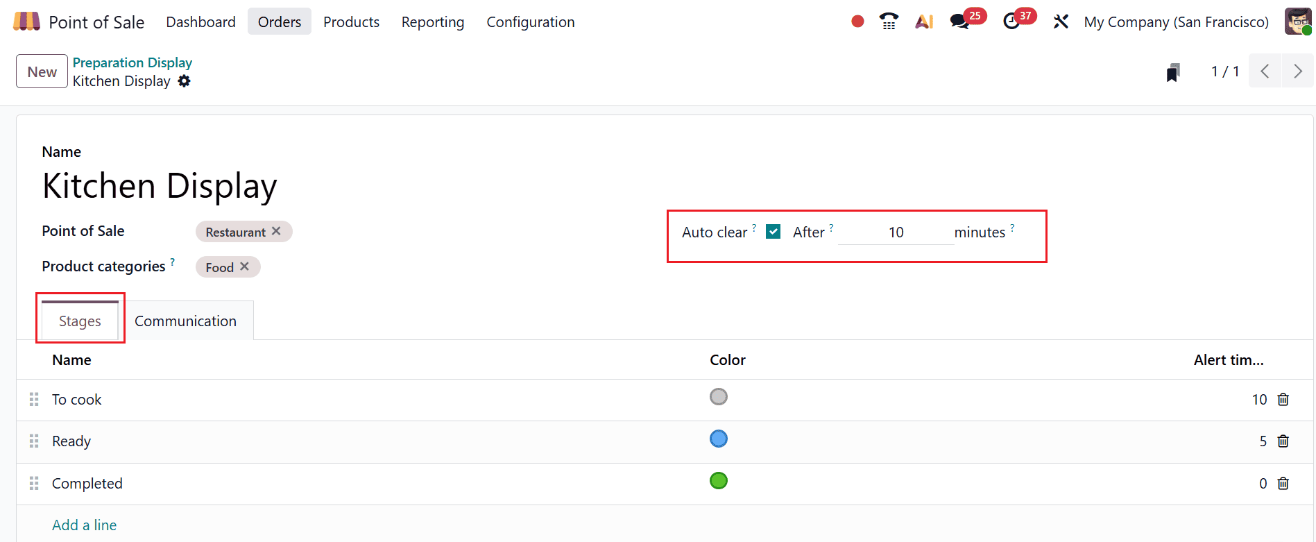 An Overview of Odoo 19 Kitchen Display-cybrosys