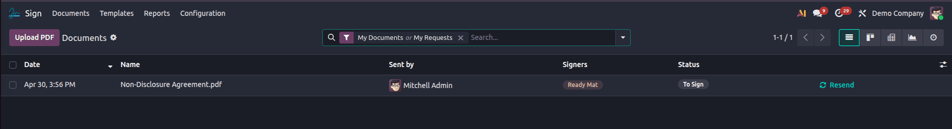 An Overview of Odoo 19 Sign Module-cybrosys
