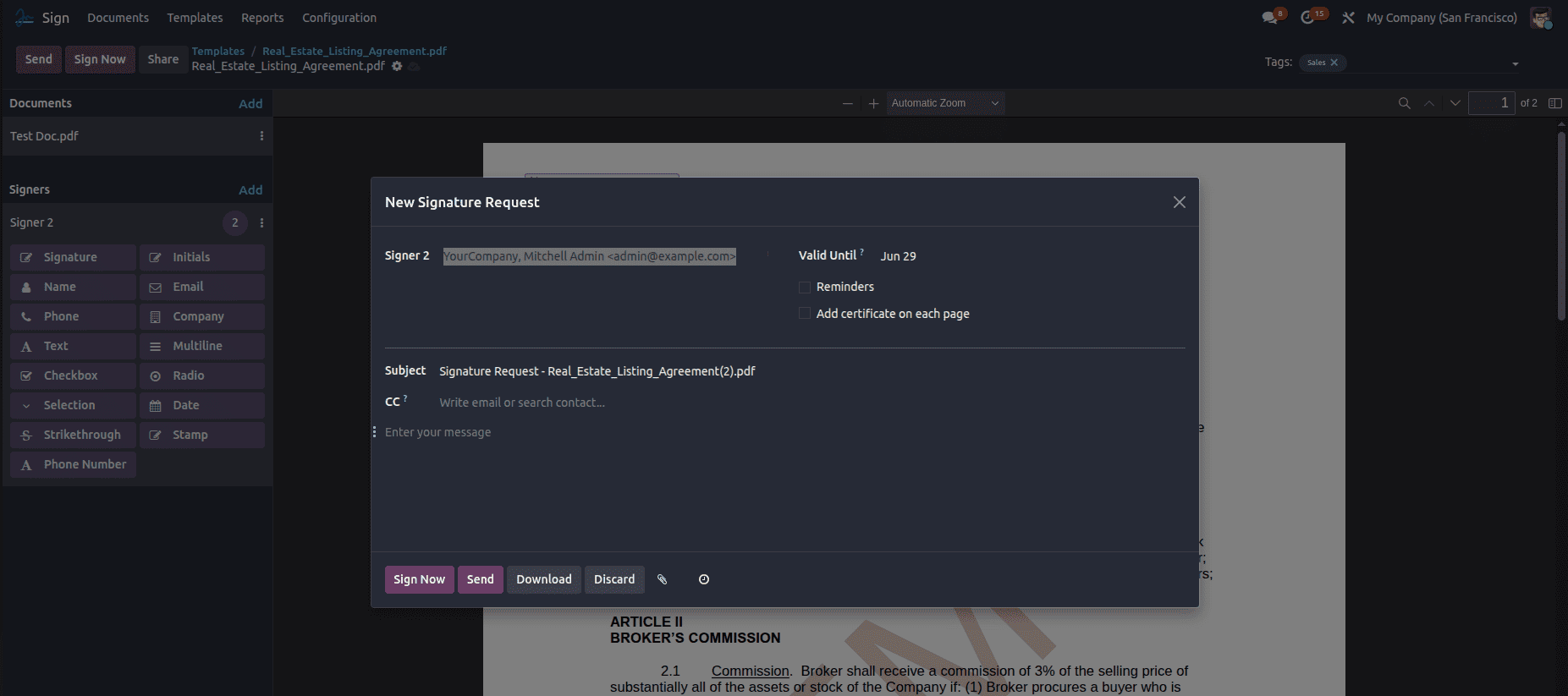 An Overview of Odoo 19 Sign Module-cybrosys