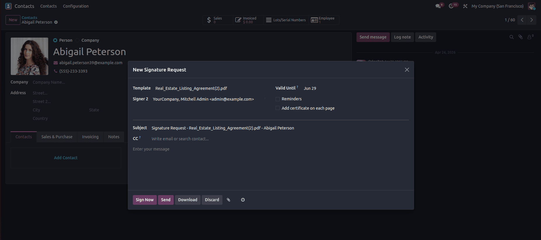 An Overview of Odoo 19 Sign Module-cybrosys