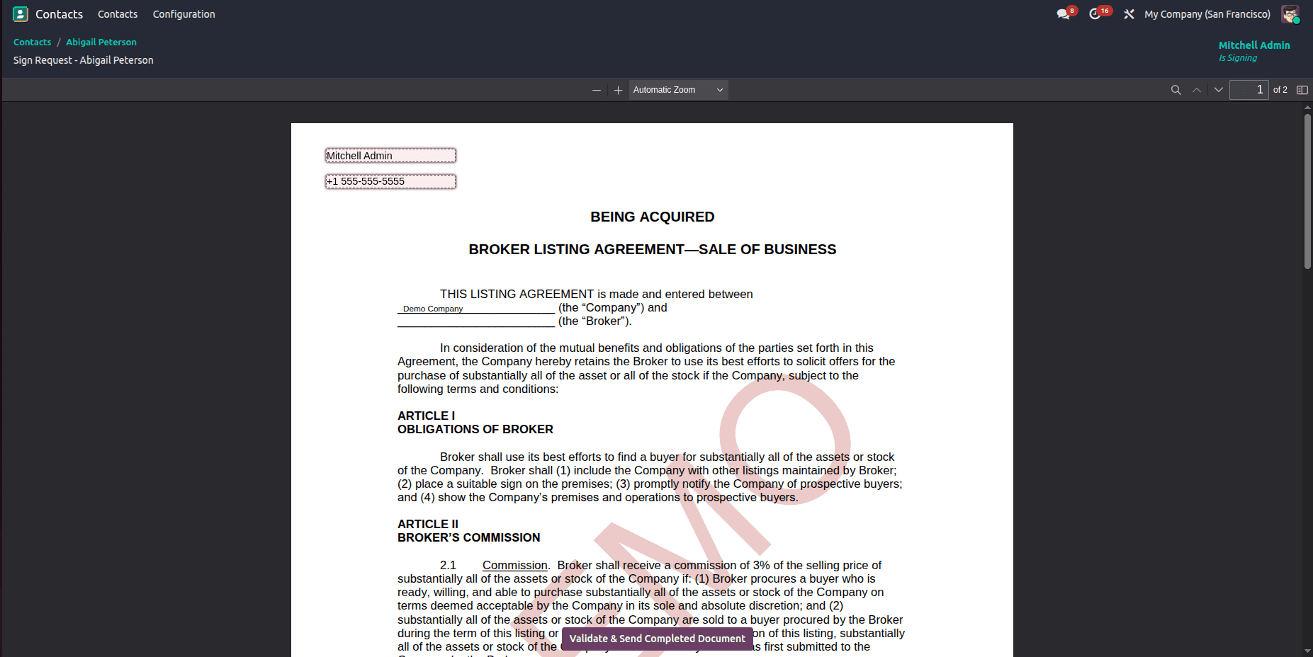 An Overview of Odoo 19 Sign Module-cybrosys
