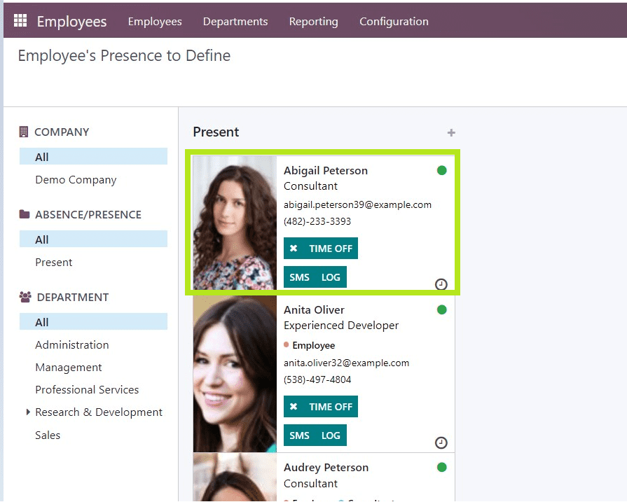 An Overview of Presence Control in Odoo 16 Employees App-cybrosys