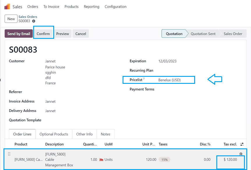 An Overview of PriceLists in the Odoo 17 Sales App-cybrosys