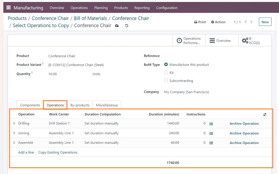 An Overview of Product ECO Updations From Manufacturing in Odoo 16-cybrosys