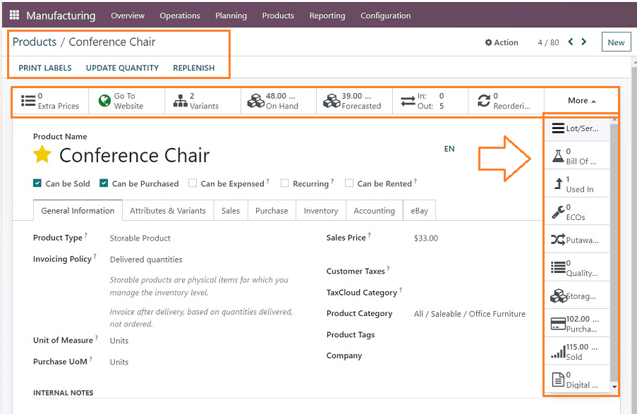 An Overview of Product ECO Updations From Manufacturing in Odoo 16-cybrosys