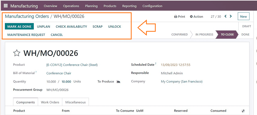 An Overview of Product ECO Updations From Manufacturing in Odoo 16-cybrosys