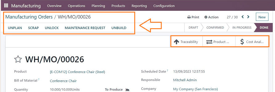 An Overview of Product ECO Updations From Manufacturing in Odoo 16-cybrosys