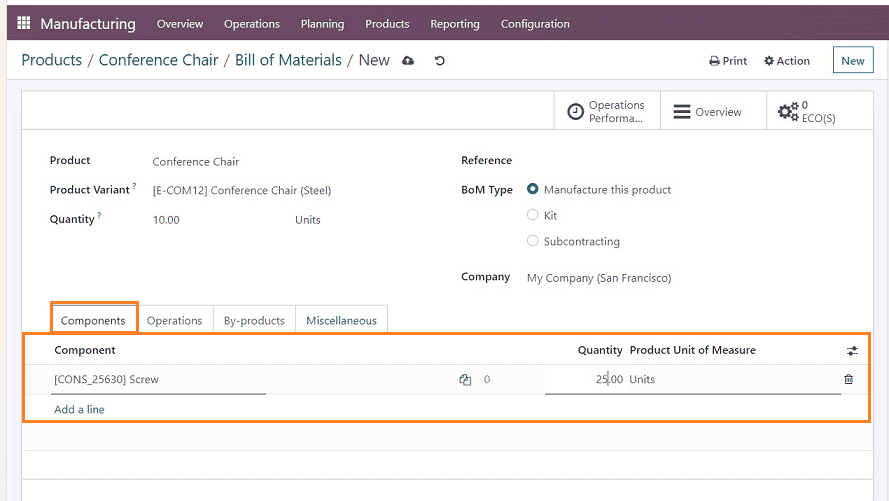 An Overview of Product ECO Updations From Manufacturing in Odoo 16-cybrosys