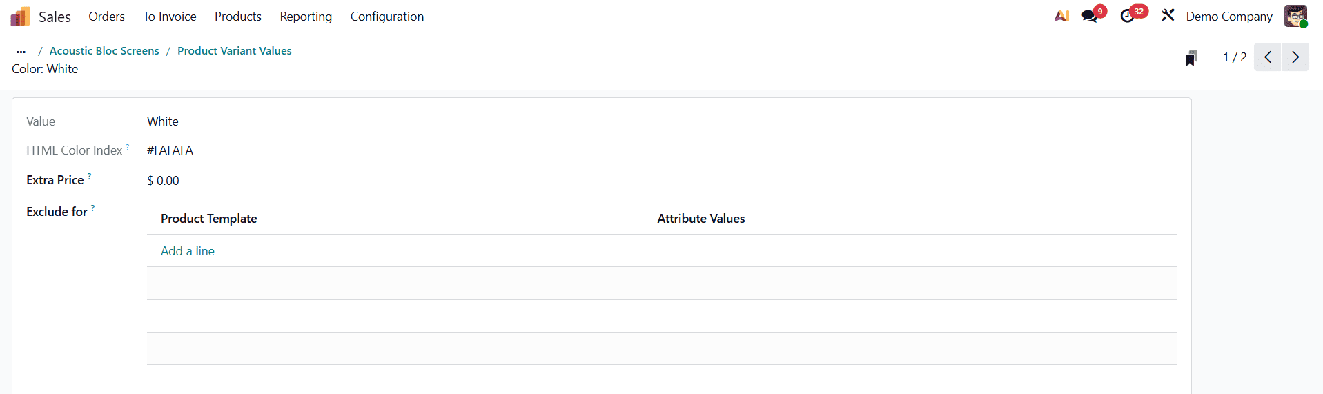 An Overview of Product Variant Management in Odoo 19-cybrosys