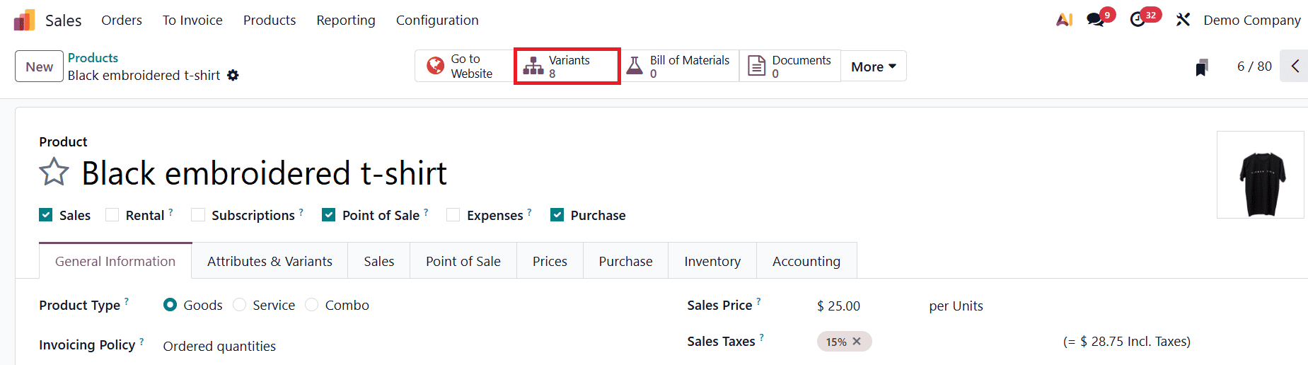 An Overview of Product Variant Management in Odoo 19-cybrosys