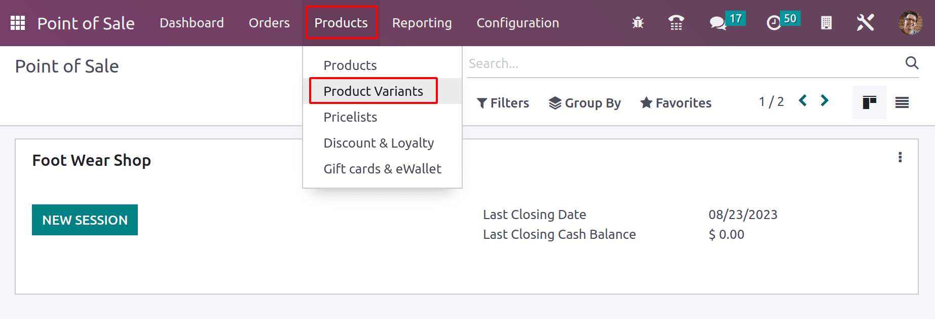 An Overview of Product Variant Management with Odoo 16 POS-cybrosys