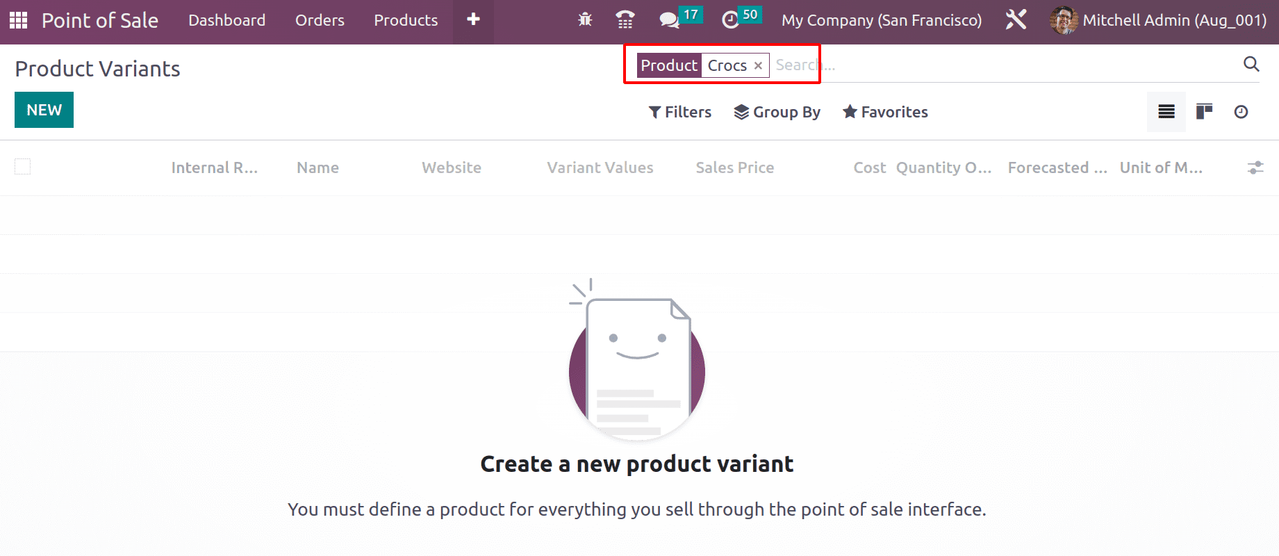 An Overview of Product Variant Management with Odoo 16 POS-cybrosys