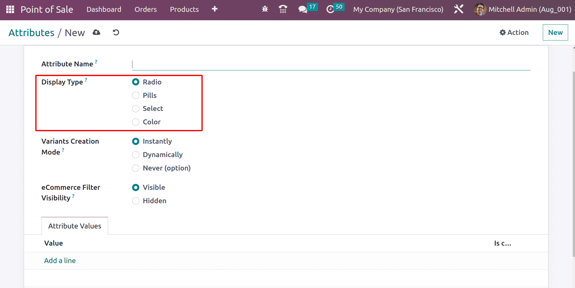 An Overview of Product Variant Management with Odoo 16 POS-cybrosys