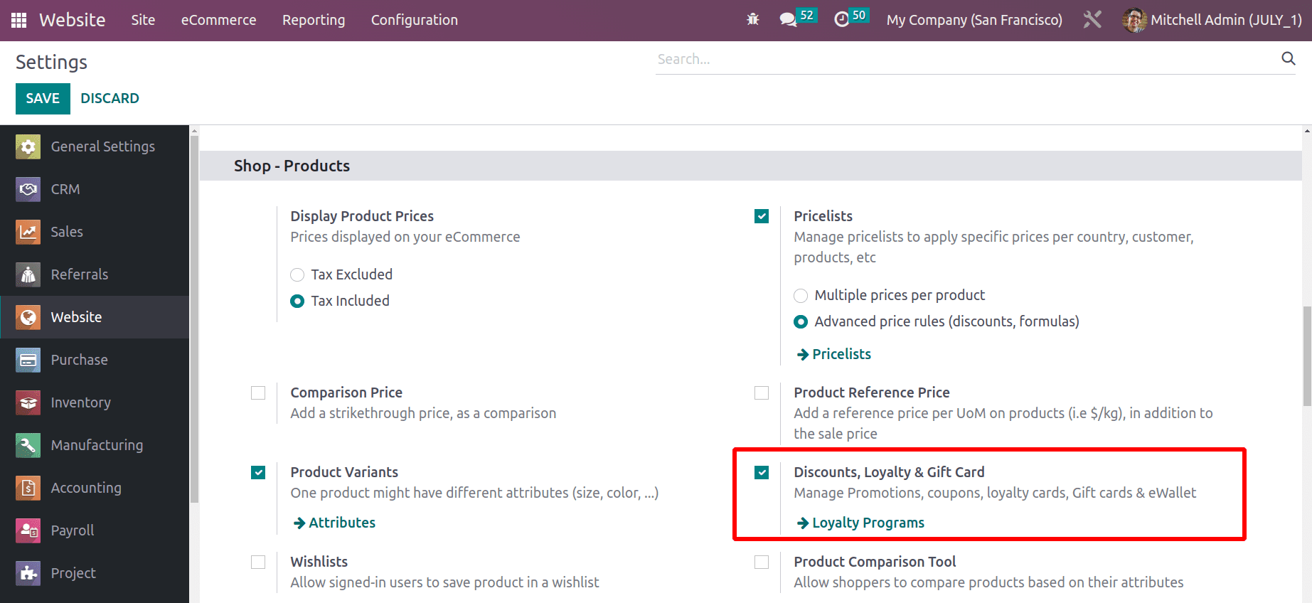 An Overview of Promotions & Coupons Available in Odoo 16 Website App-cybrosys